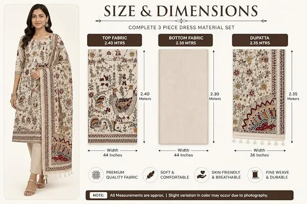 MH_HANDLOOM_COTTON_SILK_MADHUBANI_PRINT_UNSTITCHED_DRESS_MATERIAL_WITH_DUPATTA