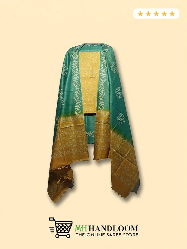 MH_HANDLOOM_Women's_Cotton_Silk_Batik_Print_Unstitched_Salwar_Suits_with_Dupatta