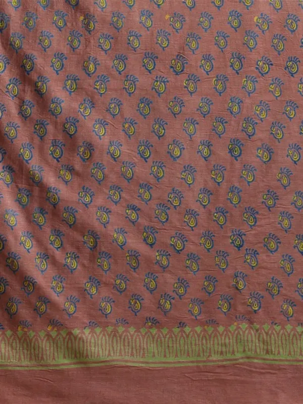 SEMI_SILK_PRINTED_UNSTITCHED_DREES_MATERIAL_WITH_DUPATTA