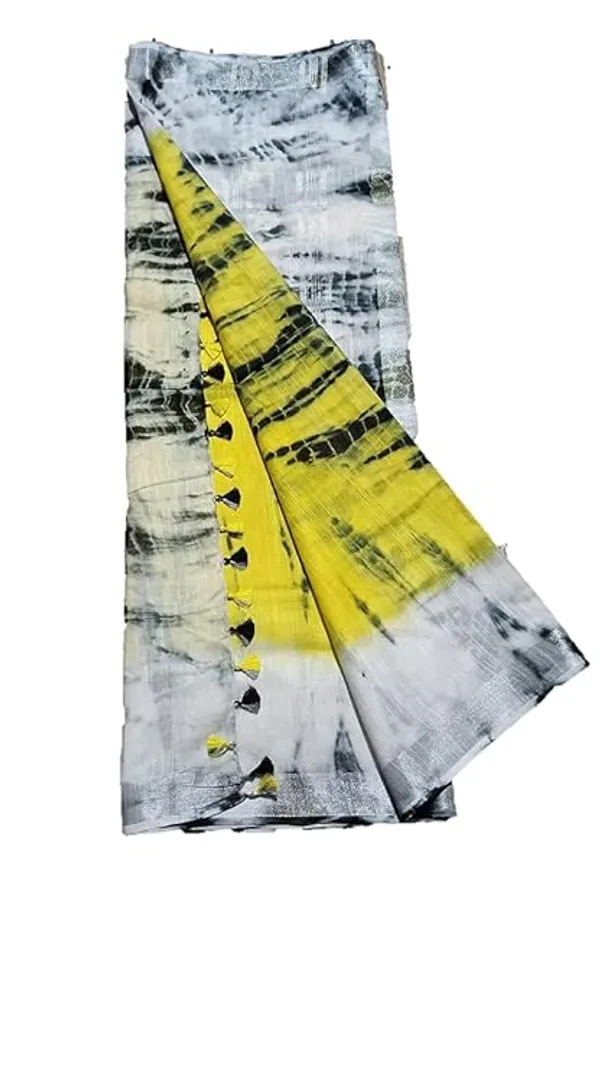 MH_HANDLOOM_LINEN_SLUB_SIBORI_DESIGN_SAREE_WITH_BLOUSE