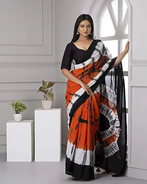 MH_HANDLOOM_LINEN_SLUB_SIBORI_DESIGN_SAREE_WITH_BLOUSE
