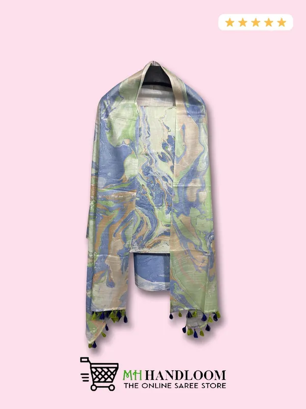 MH_HANDLOOM_Cotton_Silk_Marble_Print_Unstitched_Suit_Set_For_Women_With_Dupatta_Salwar_Suit_Dress_Material_For_Women_&_Girls
