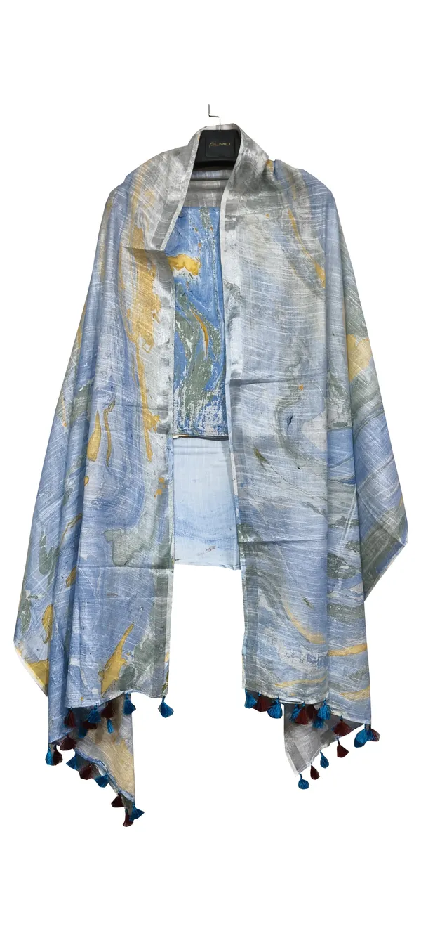 Multicolour_Cotton_Silk_Marble_Print_Unstitched_Suit_Set_For_Women_With_Dupatta_Salwar_Suit_Dress_Material_For_Women_&_Girls