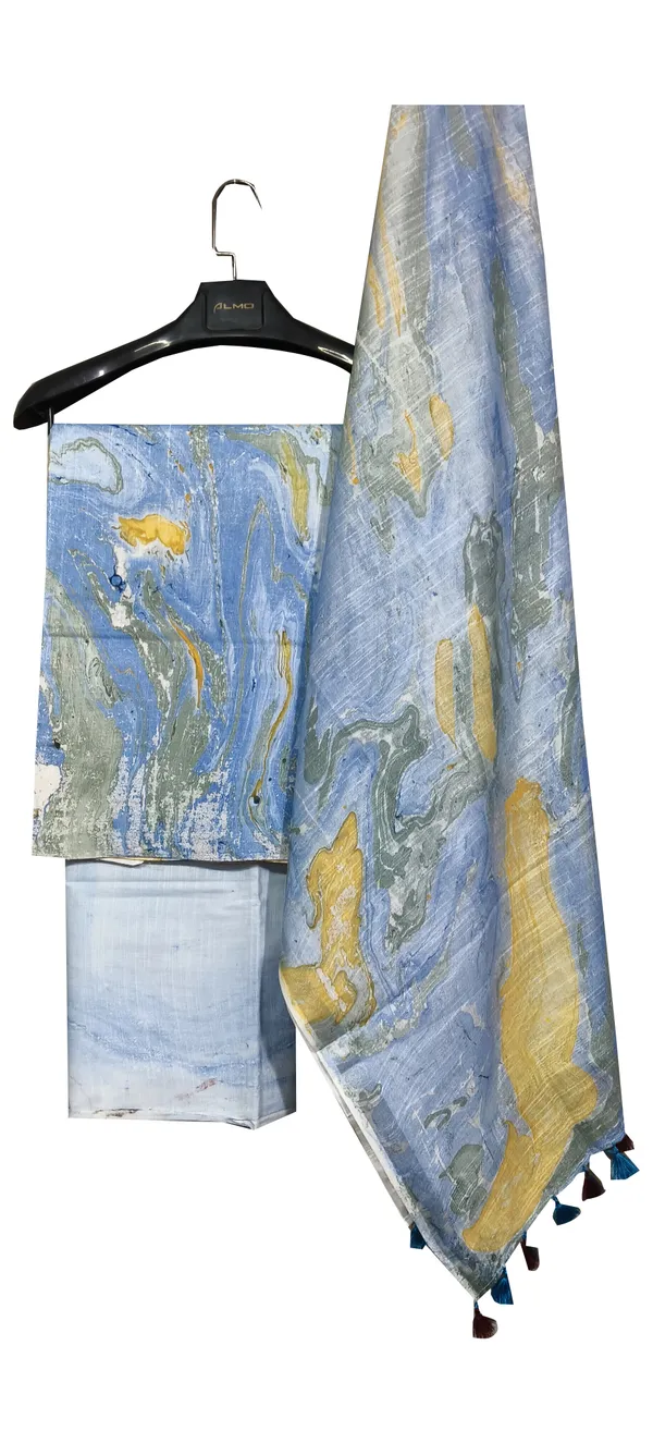 Multicolour_Cotton_Silk_Marble_Print_Unstitched_Suit_Set_For_Women_With_Dupatta_Salwar_Suit_Dress_Material_For_Women_&_Girls