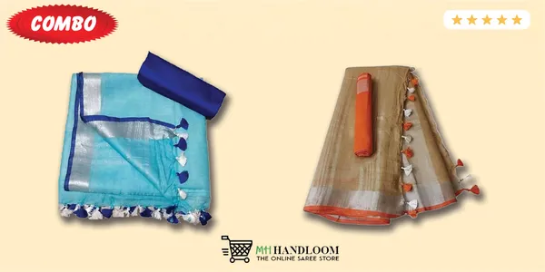 Women's_Linen_Slub_Saree_with_Blouse_Piece_for_every_occasion
