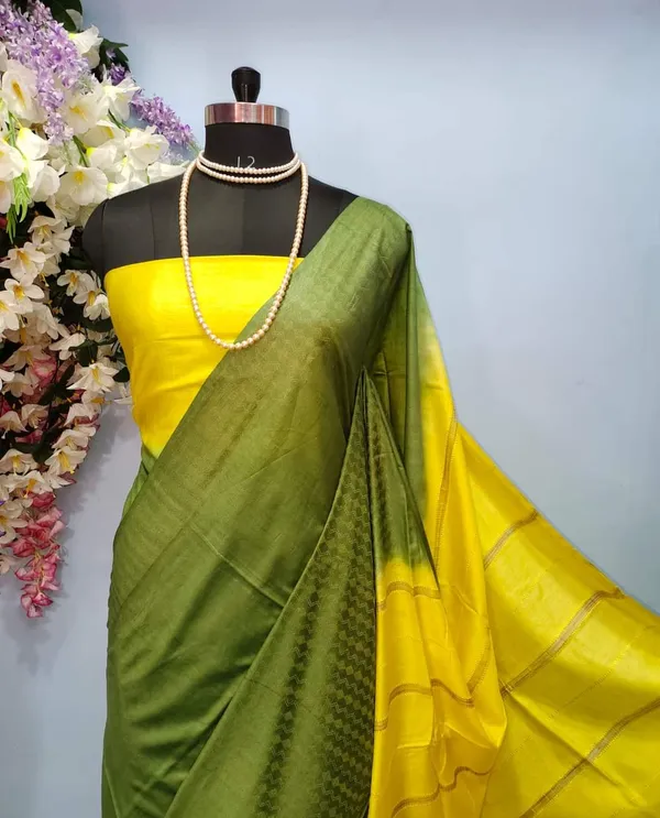 Women’s_Semi_Silk_Saree_with_Blouse_Piece_for_Every_Occasion