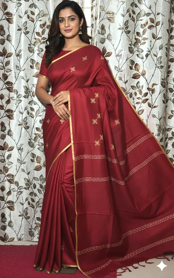 Women’s_Semi_Silk_Saree_with_Blouse_Piece_for_Every_Occasion