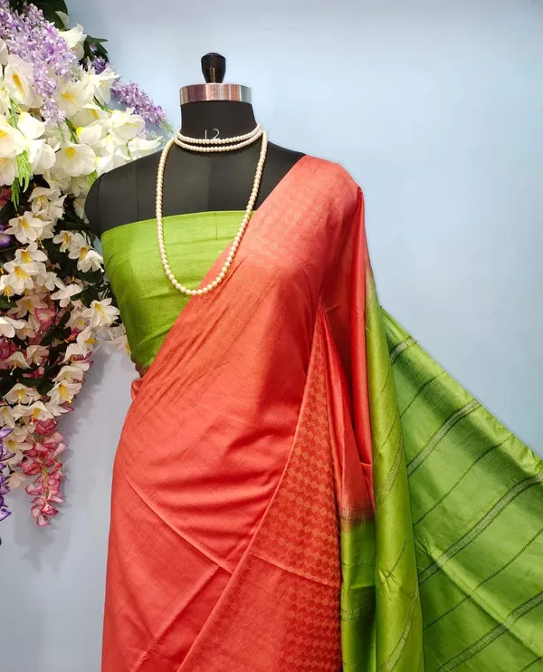 Women’s_Semi_Silk_Saree_with_Blouse_Piece_for_Every_Occasion