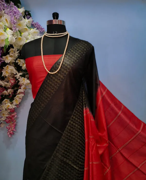 Women’s_Semi_Silk_Saree_with_Blouse_Piece_for_Every_Occasion