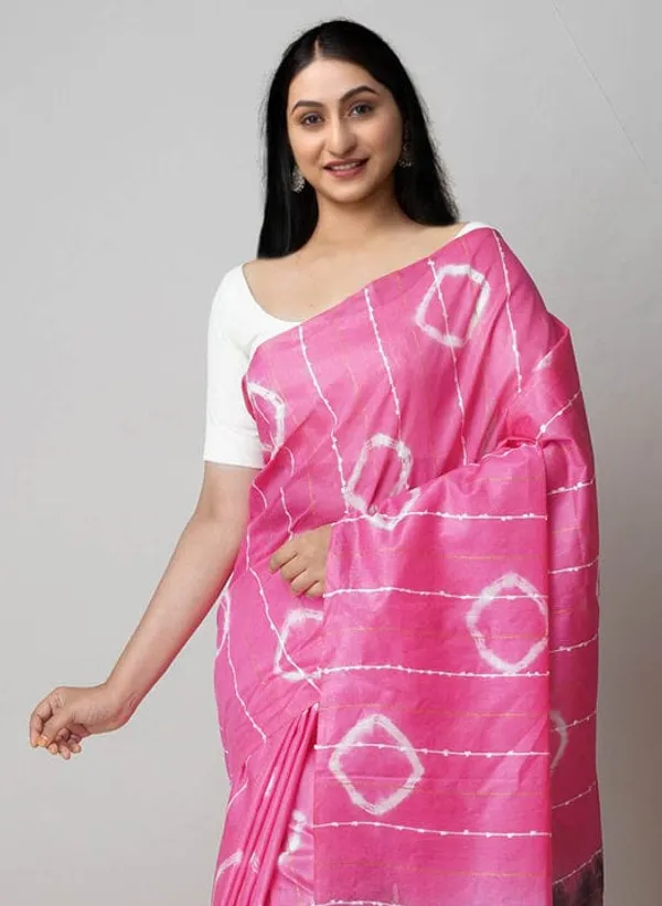 Women’s_Semi_Silk_Shibori_Design_Saree_with_Blouse_Piece_for_Every_Occasion