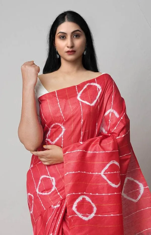 Women’s_Semi_Silk_Shibori_Design_Saree_with_Blouse_Piece_for_Every_Occasion