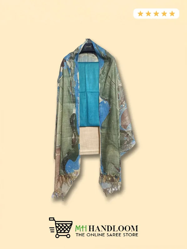 Firoza_Cotton_Silk_Unstitched_Suit_Set_For_Women_With_Marble_Print_Dupatta_Salwar_Suit_Dress_Material_For_Women_&_Girls