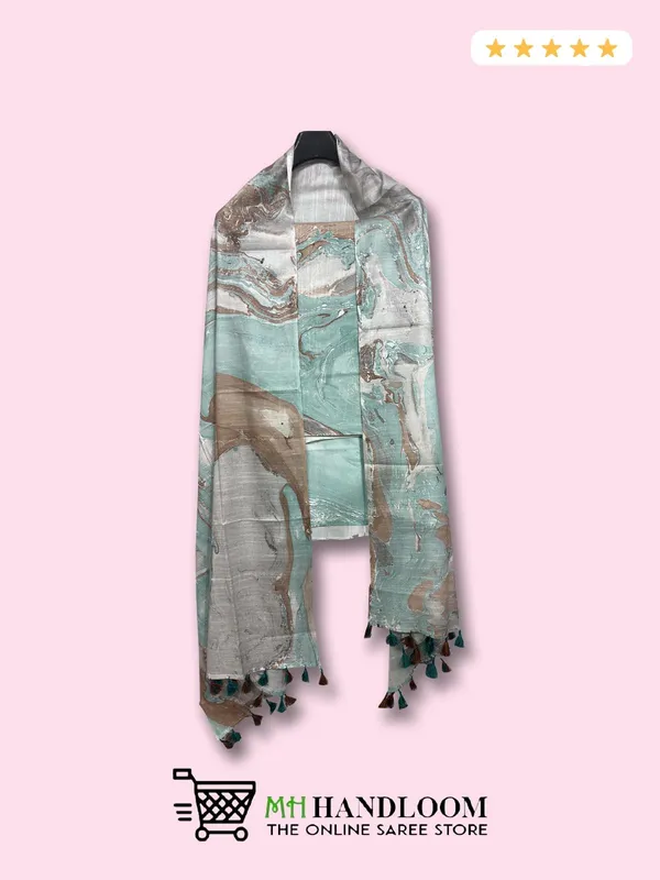 MH_HANDLOOM_Cotton_Silk_Marble_Print_Unstitched_Suit_Set_For_Women_With_Dupatta_Salwar_Suit_Dress_Material_For_Women_&_Girls
