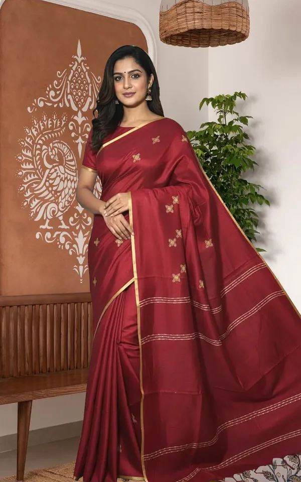 Women’s_Semi_Silk_Saree_with_Blouse_Piece_for_Every_Occasion