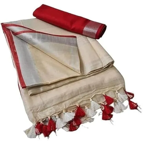 Women's_Linen_Slub_Saree_with_Blouse_Piece_for_Every_Occasion