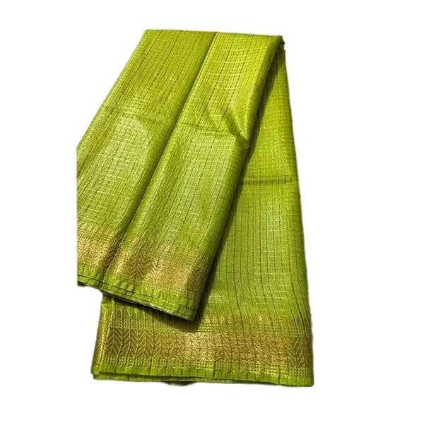 Parrot_Exquisite_Semi_Silk_Sarees_with_Blouse