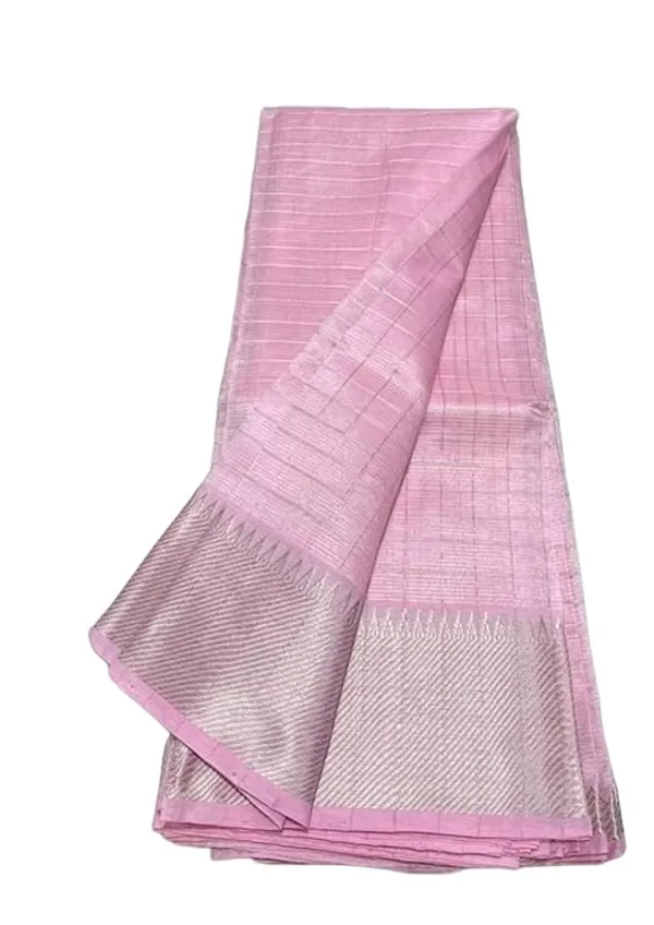 Baby_pink_Exquisite_Semi_Silk_Sarees_with_Blouse