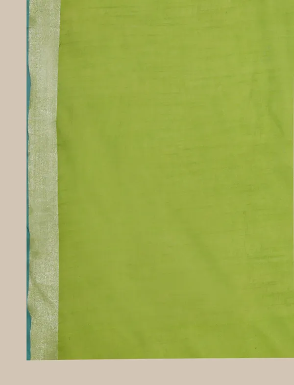 Parrot_Women's_Linen_Slub_Saree_with_Blouse_Piece_for_Every_Occasion