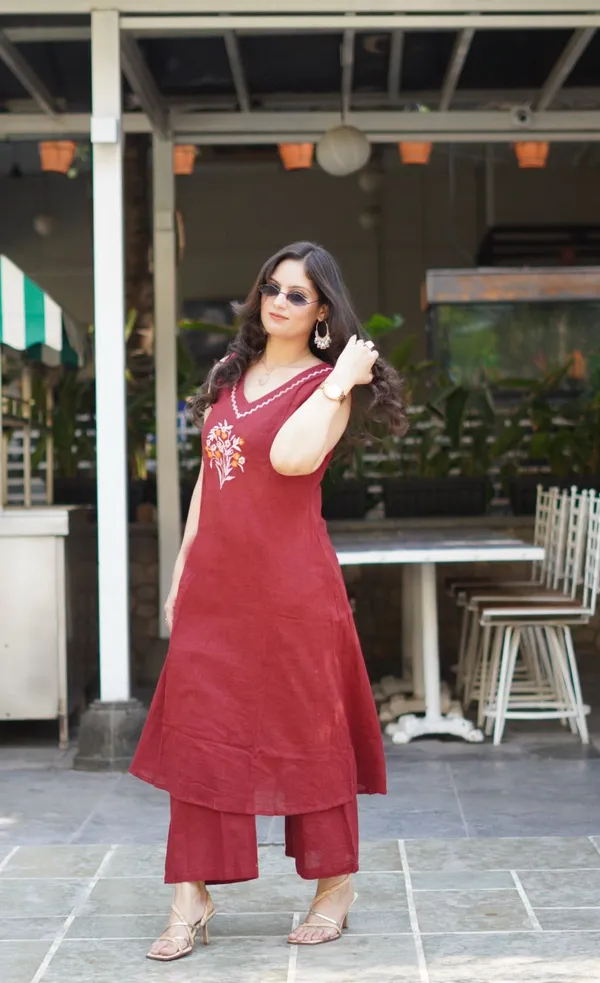 Cotton_Cut_Sleeve_Kurta_&_Pant_Set__.
