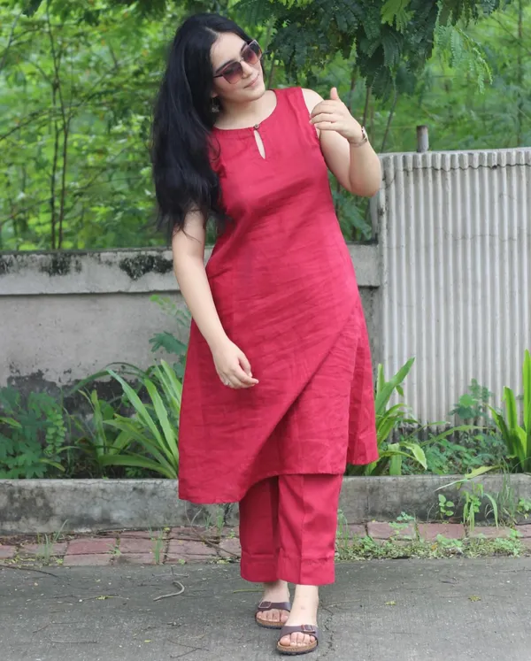 Cotton_Kurta_&_Pant_Set
