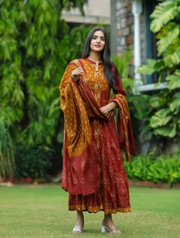 Cotton_Printed_Anarkali_Kurta_With_Pant_&_Dupatta_Set__.
