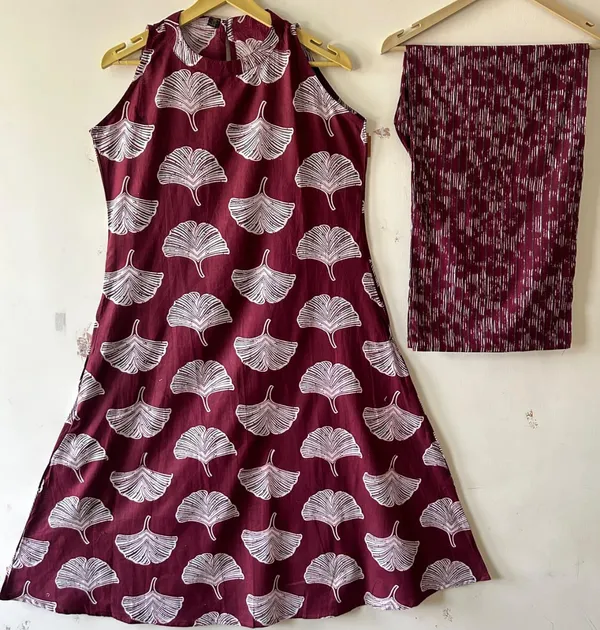 Cotton_Printed_Cut_Sleeve_Kurta_&_Pant_Set__.