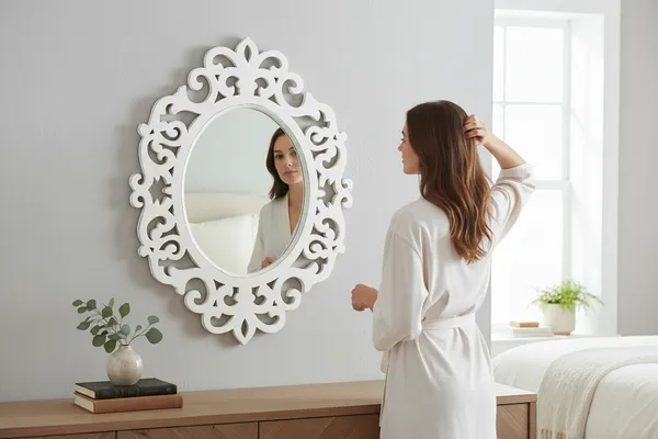 Decorative_And_Hand_Crafted_Wooden_Wall_Mirror_In_Distressed_White_Finish_(45_X_35_Cm)_W79H,_Round