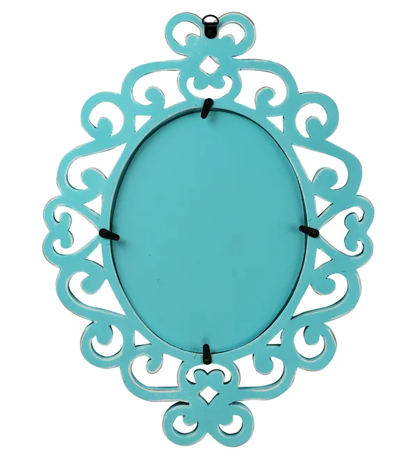 Decorative_&_Hand_Crafted_Wooden_Wall_Mirror_in_Diatressed_Blue_Finish_(45_x_35_cm)