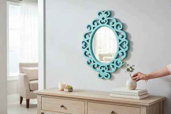 Decorative_&_Hand_Crafted_Wooden_Wall_Mirror_in_Diatressed_Blue_Finish_(45_x_35_cm)