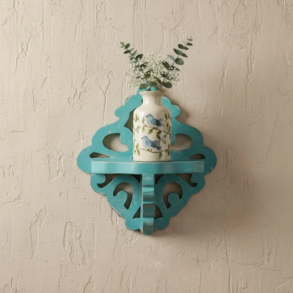 Decorative_&_Hand_Crafted_Wooden_Wall_Shelf_in_Distressed_Blue_Finish_(_23_x_20_x_11_cm)