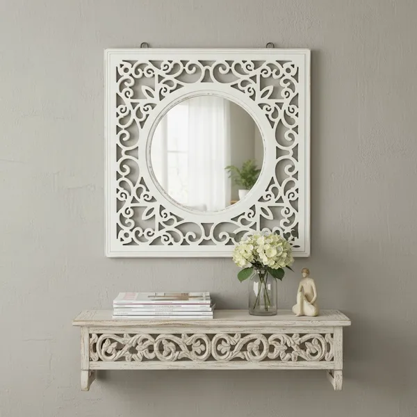 Decorative_&_Hand_Crafted_Wooden_Square_Wall_Mirror_(50_x_50_x_2_CM)