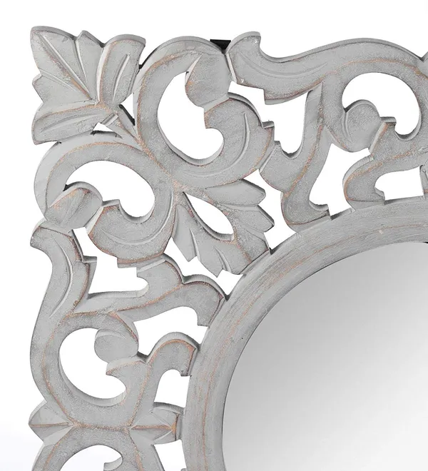 Decorative_&_Hand_Crafted_Wooden_Round_Distressed_Grey_Finished_Vanity_Wall_Mirror_for_Living_Room,_Bathroom,_Bedroom_(20x20_Inches)