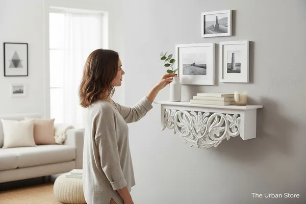 Decorative_and_Handcrafted_Engineered_Wood_Distressed_Wall_Shelf_-_White_Finish_-_50cm_x_15cm_x_20cm