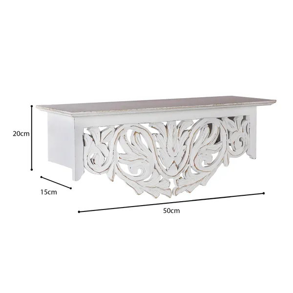 Decorative_and_Handcrafted_Engineered_Wood_Distressed_Wall_Shelf_-_White_Finish_-_50cm_x_15cm_x_20cm