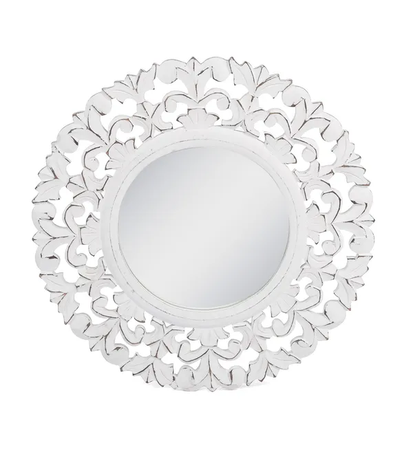 Wood_Hand_Crafted_Round_Shape_Vanity_Wall_Mirror_for_Living_Room,_50X_50_X_1.5_Cm_(Multicolor)