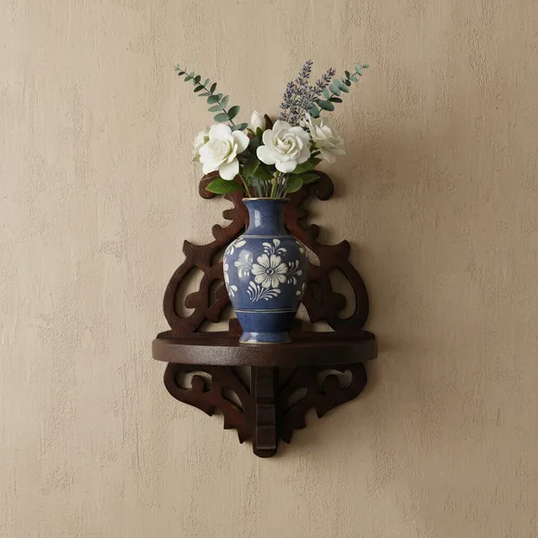 Decorative_&_Hand_Crafted_Wooden_Wall_Shelf_in_Walnut_Finish_(_30_x_20_x_13_cm)_B27R