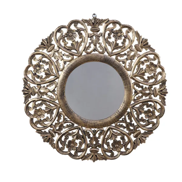 Decorative_and_Hand_Crafted_Wooden_Mirror_in_Distressed_Antique_Black_Gold_Finish,_27"x27"