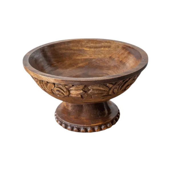 THE_URBAN_STORE_Handcrafted_Wooden_Decoratrive_Fruit_Bowl-_Rustic_&_Elegant_Centerpiece_for_Dining_&_Kitchen_(26_x_26_x_15_cm)