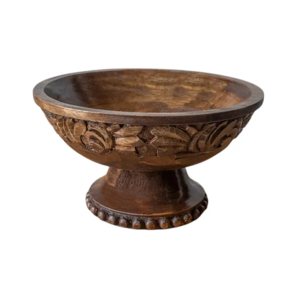 THE_URBAN_STORE_Handcrafted_Wooden_Decoratrive_Fruit_Bowl-_Rustic_&_Elegant_Centerpiece_for_Dining_&_Kitchen_(26_x_26_x_15_cm)