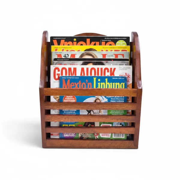 THE_URBAN_STORE_Handcrafted_Wooden_Magazine_Holder_&_Stand_|_Tabletop_&_Wall-Mounted_Magazine_Rack_with_Decorative_Cutwork_Design_|_Newspaper,_Book_&_Magazine_Organizer_for_Home_&_Office