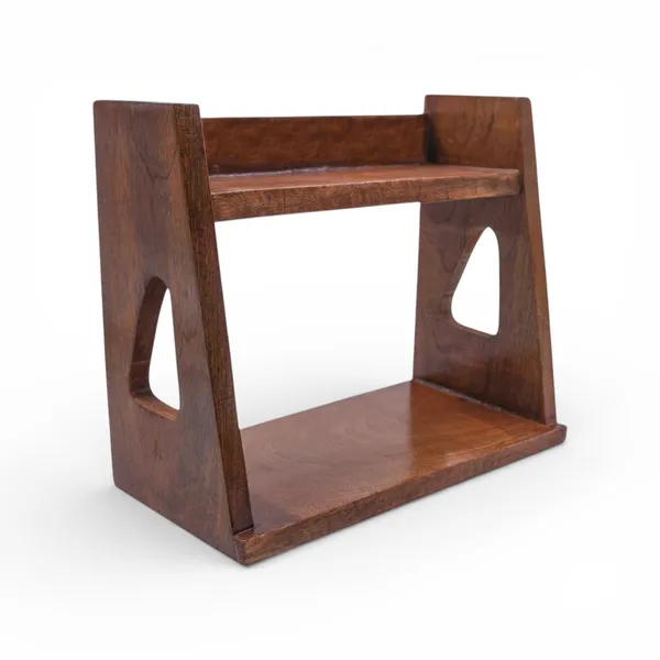 THE_URBAN_STORE_Shelf_Wooden_Wall_Mounted_Clear_Glossy_Walnut_Color_31_x_15_X_26_CM_Pack_of_One_Modern_Style_Hand_Crafted_for_Home_and_Office_Decor_TUSSLF32