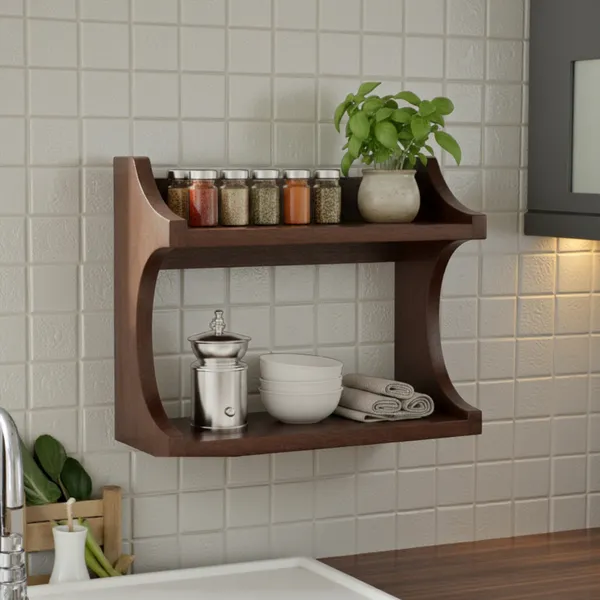 THE_URBAN_STORE_Shelf,_Rack_for_Bathroom_and_Kitchen_Wooden_Walnut_Color_31_x_15_X_25_CM_Pack_of_One_Modern_Style_Elegantly_Hand_Crafted_for_Home_and_Office_Decor_TUSKR03