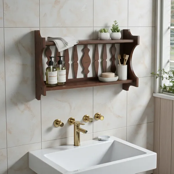 THE_URBAN_STORE_Shelf,_Rack_for_Bathroom_and_Kitchen_Wooden_Walnut_Color_38_x_15_X_31_CM_Pack_of_One_Modern_Style_Elegantly_Hand_Crafted_for_Home_and_Office_Decor_TUSBR05
