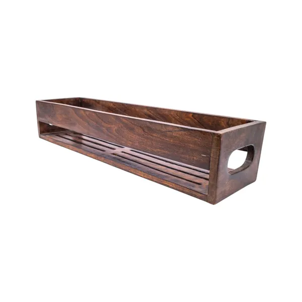 THE_URBAN_STORE_TUSBR02_Handcrafted_Wooden_Decorative_Bathroom/Kitchen_Rack/Shelf-_Rustic_&_Elegant_Centerpiece_for_Bathroom_&_Kitchen_(48_x_13_x_9_cm)