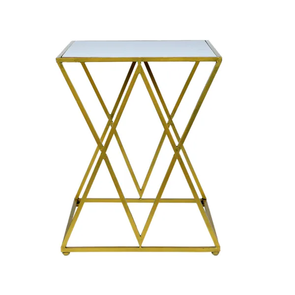 Decorative_and_Handcrafted_Iron_&_Wood_Combination_Accent/Sofa_Side/Bedside_Table,_45_x_45_x_56_CM
