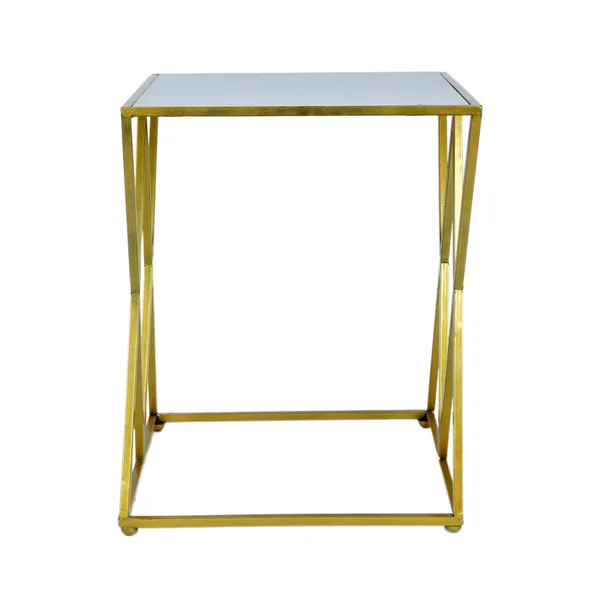 Decorative_and_Handcrafted_Iron_&_Wood_Combination_Accent/Sofa_Side/Bedside_Table,_45_x_45_x_56_CM
