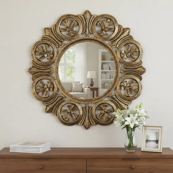Decorative_Hand_Crafted_Wooden_Mirror_Frame_in_Antique_Gold_Finish_(24"x24")