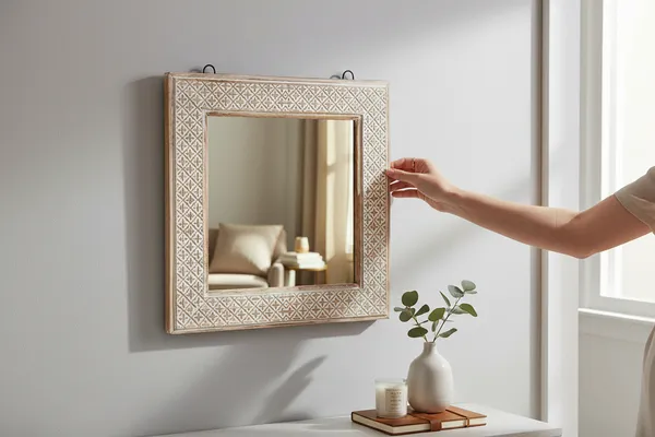 Decorative_&_Handcrafted_Wooden_Wall_Mirror_For_Living_Room,_Bedroom,_Washroom,_Kids_Room,_Office_in_Antique_White_Finish_(_15"x15"_)