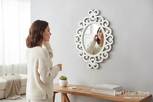 Decorative_&_Hand_Crafted_Wooden_Wall_Mirror_in_Distressed_White_Finish_(45_x_35_cm)