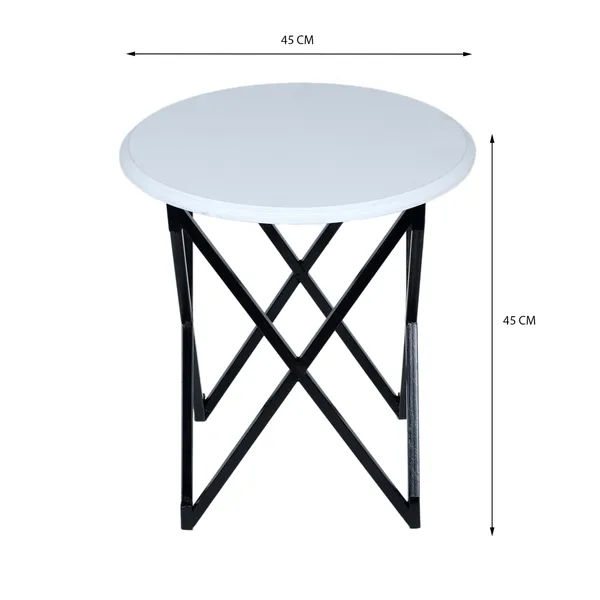 Decorative_and_Handcrafted_Iron_&_Wood_Combination_Accent/Sofa_Side/Bedside_Table,_45_x_45_x_45_CM